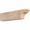 Ekena Millwork Yorktown Smooth Rafter Tail, Douglas Fir, 3 1/2"W x 6"H x 24"L RFT04X06X24YOR00SDF